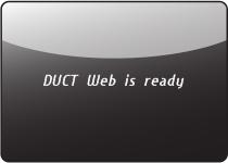 DUCT Web is ready